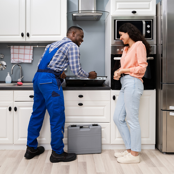 how long does it typically take to complete cooktop repair services in Cuero